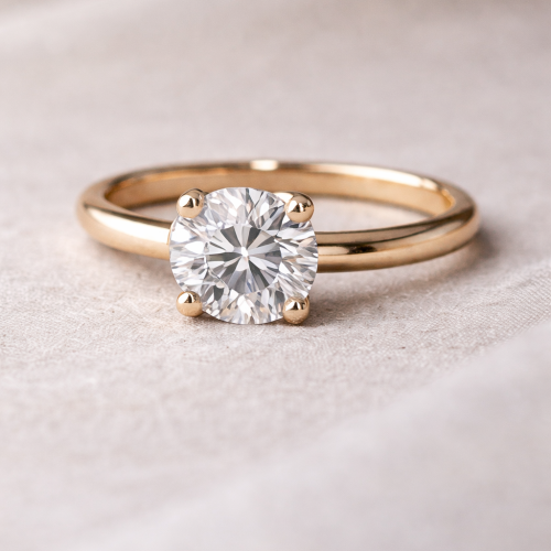 solitaire wedding ring